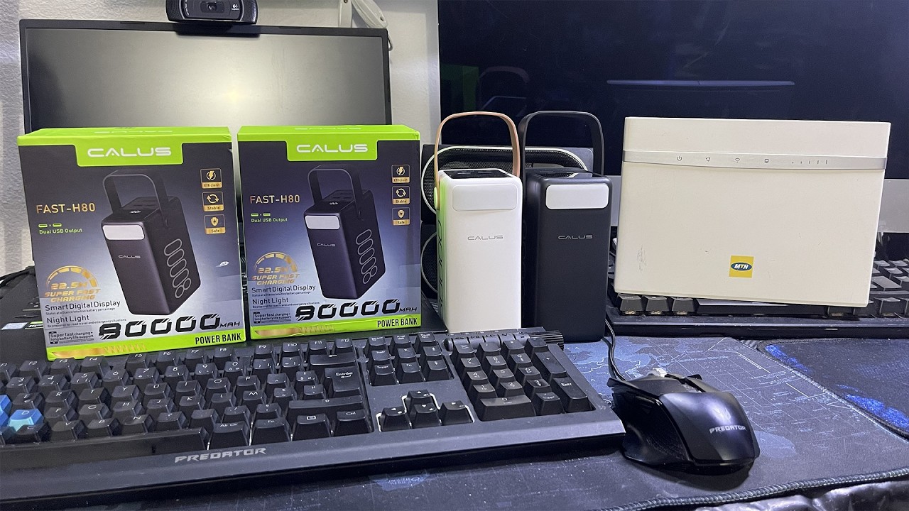 2 CALUS 80000mAh Powerbank For Huawei 5GHz router B525s