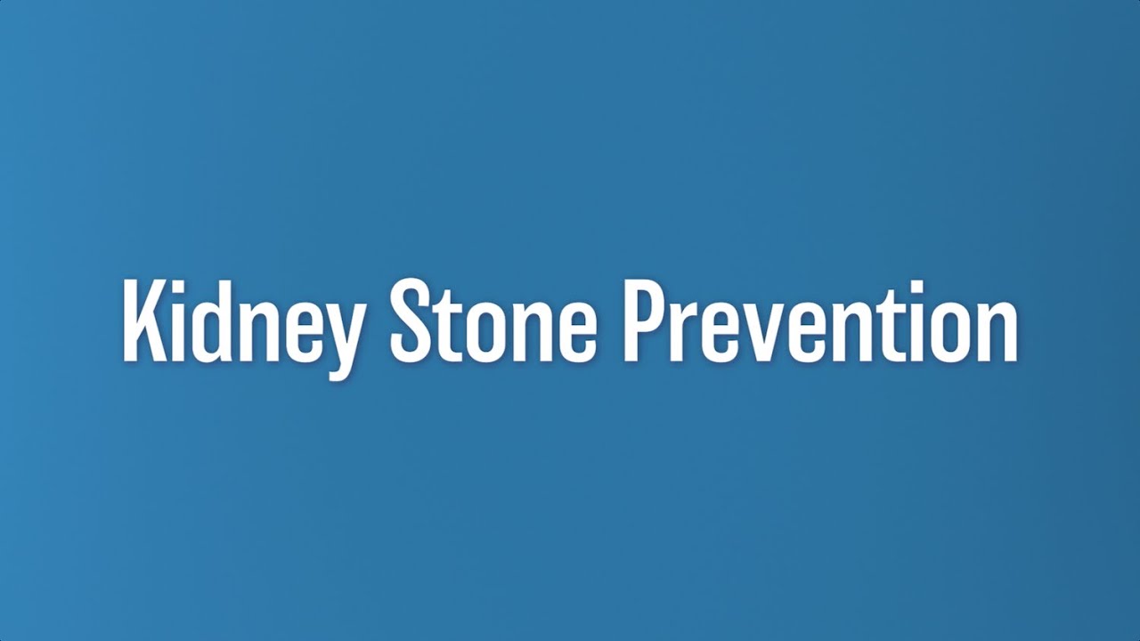 Kidney Stone Prevention | Fuad Elkhoury, MD | UCLA Health Urology