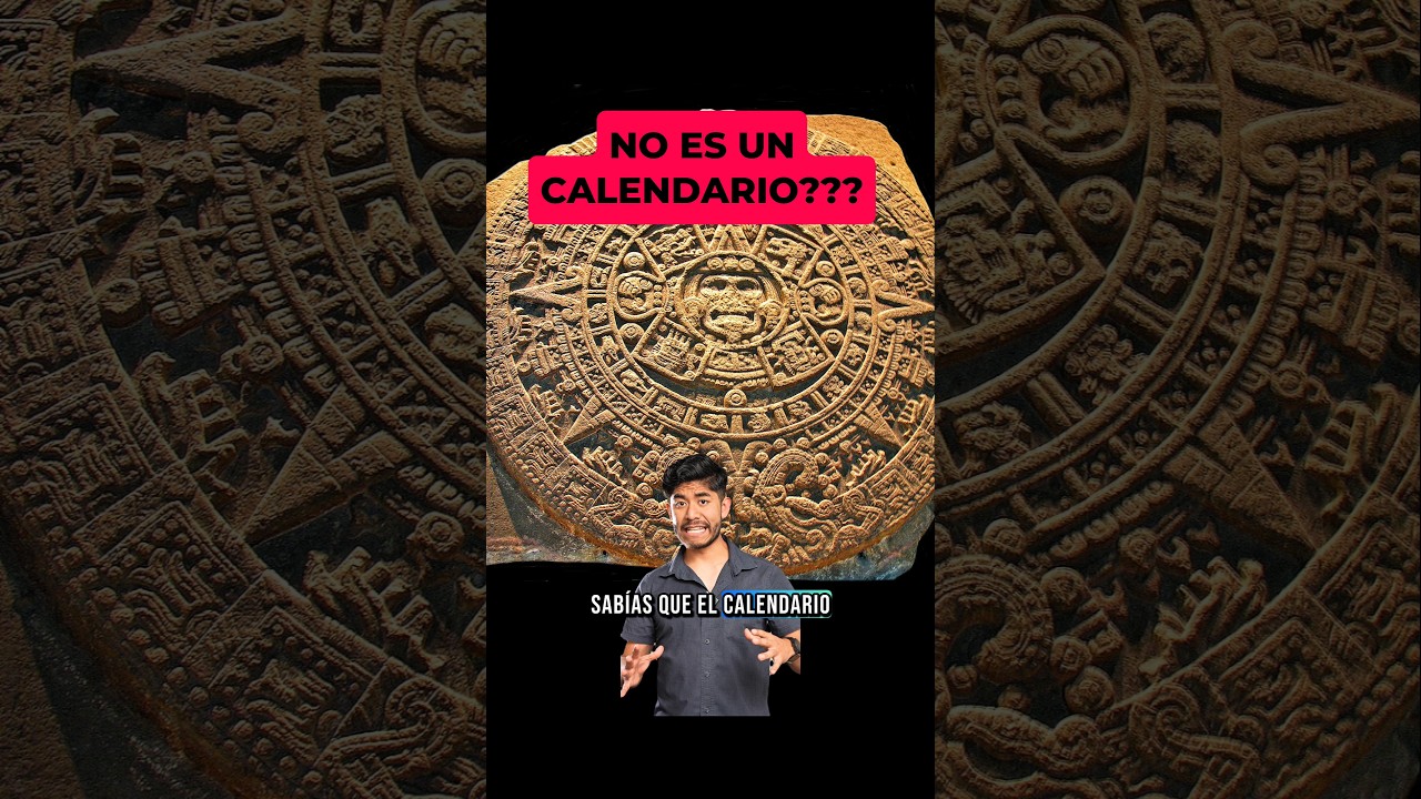 El calendario azteca NO ES UN CALENDARIO 
