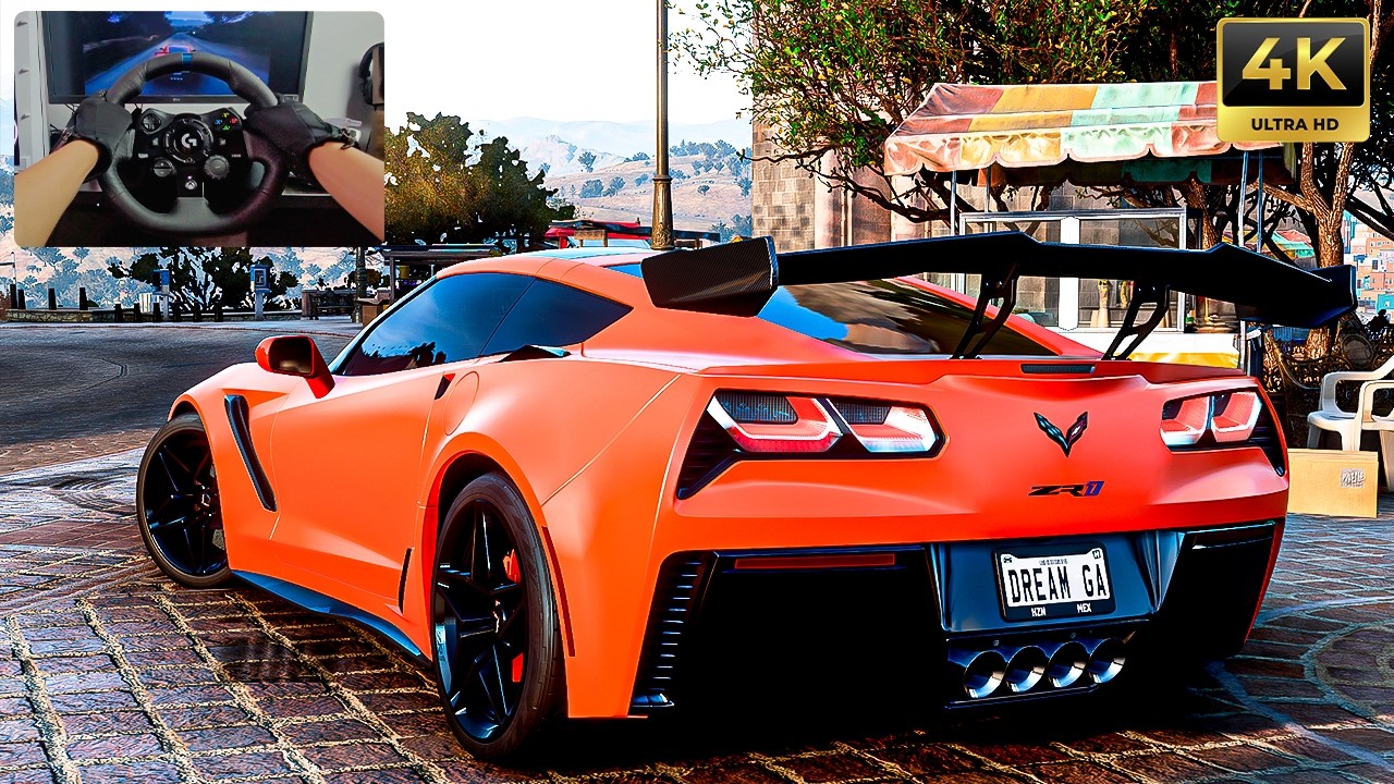 Chevrolet Corvette ZR1 | Forza Horizon 5 | Logitech G923 Steering Wheel