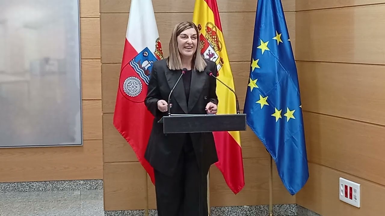 Presidenta Cantabria, Buruaga; y candidata PRC, Fernández Viana. Presupuesto 2026. Sede Gobierno. 