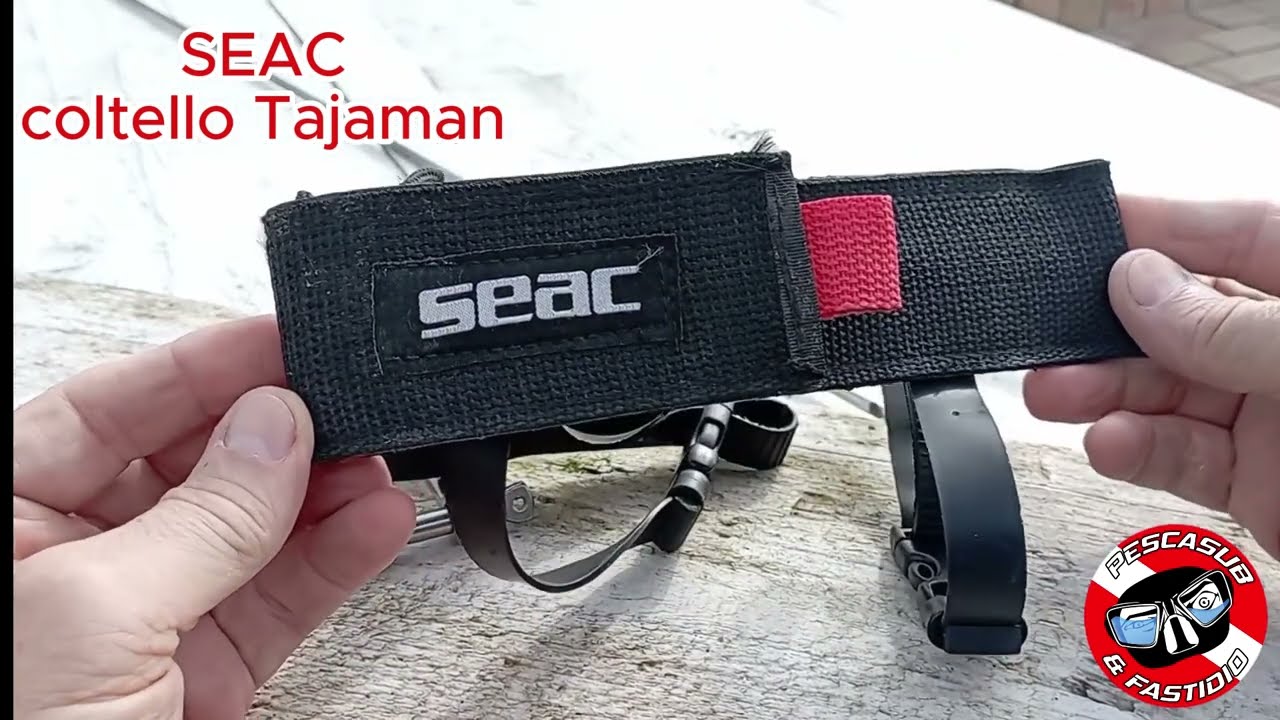 Seac Tajaman - coltello sub e pescasub multifunzione