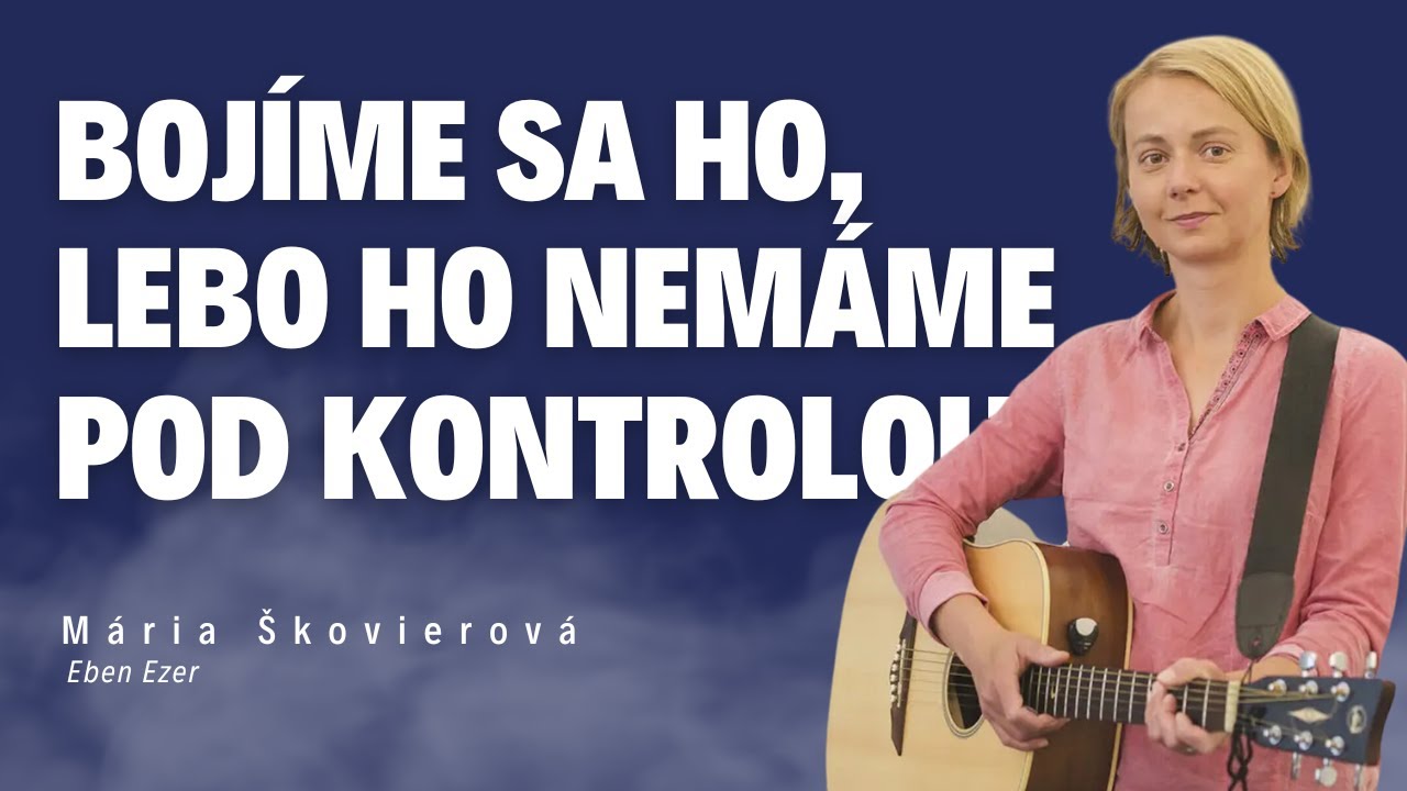 Bojíme sa ho, lebo ho nemáme pod kontrolou_ Mária Škovierová z Eben Ezeru / Slovo+ podcast #26