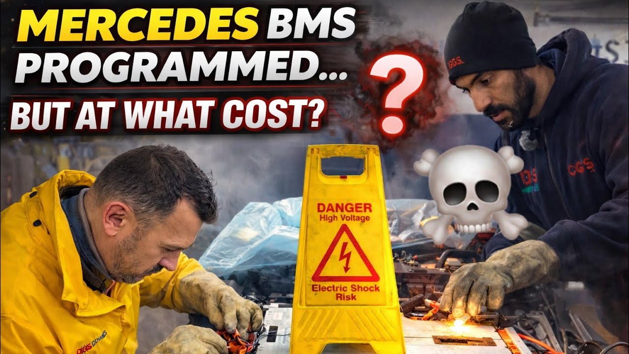 We Revived a “Dead” £10,000 Mercedes Hybrid Battery… Using ZERO Parts! 😱 | Impossible Save?