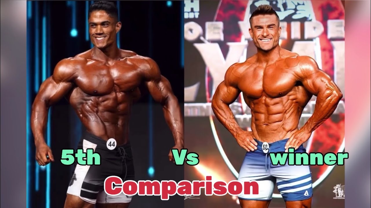 Edvan Palmeira vs Ryan terry comparison At 2024 mr olympia 