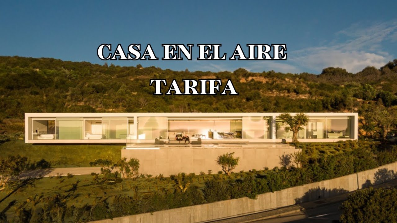 Casa de ensueño en Tarifa con diseño moderno y minimalista.