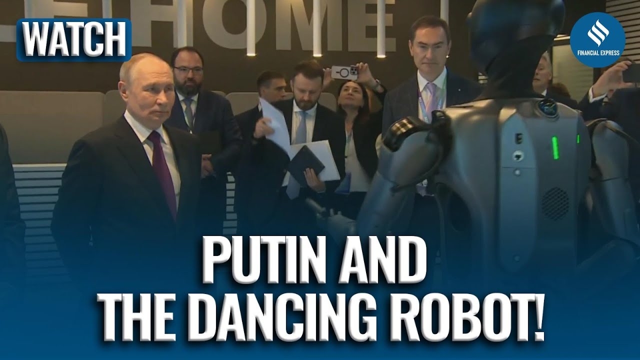 Putin SURPRISED By Dancing Robot At Moscow AI Event: How The Russian President Reacted!
