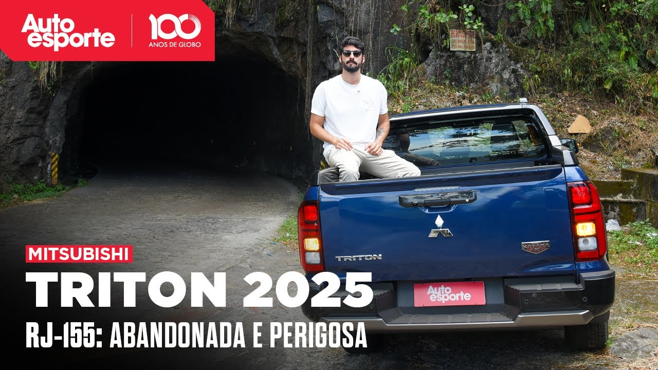 MITSUBISHI TRITON 2025: como é atravessar uma das PIORES ESTRADAS do BRASIL?