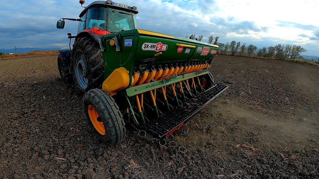 ŞAKALAK 16 LI EĶİM MİBZERİ FARKI İLE//BUĞDAY EKİMİNE BAŞLADIK //MASSEY FERGUSON 5450