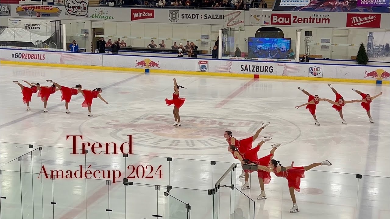 Trend 🇨🇿 Amadécup 2024 Free Skating - Synchronized skating
