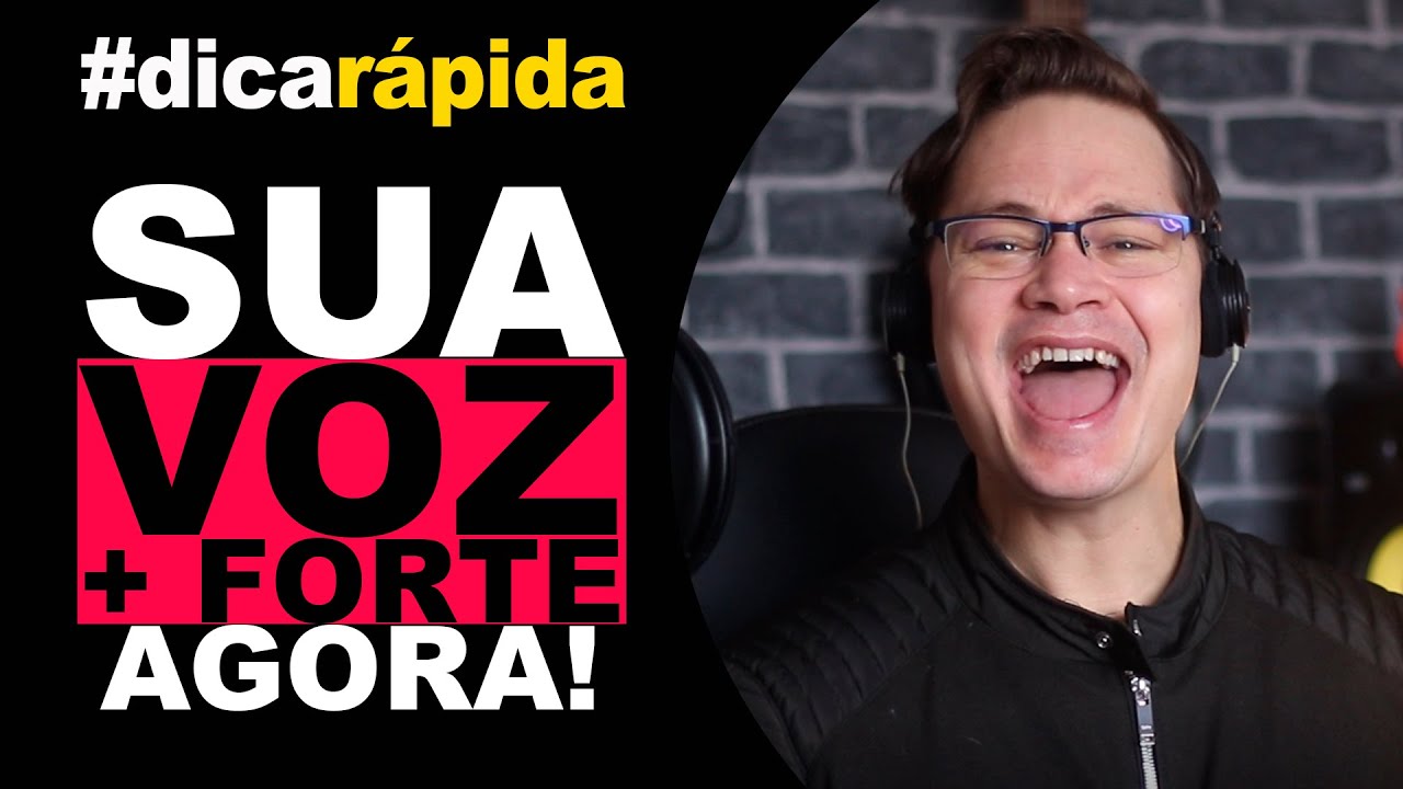 TÉCNICA VOCAL - EXERCÍCIO PARA FORTALECER A VOZ