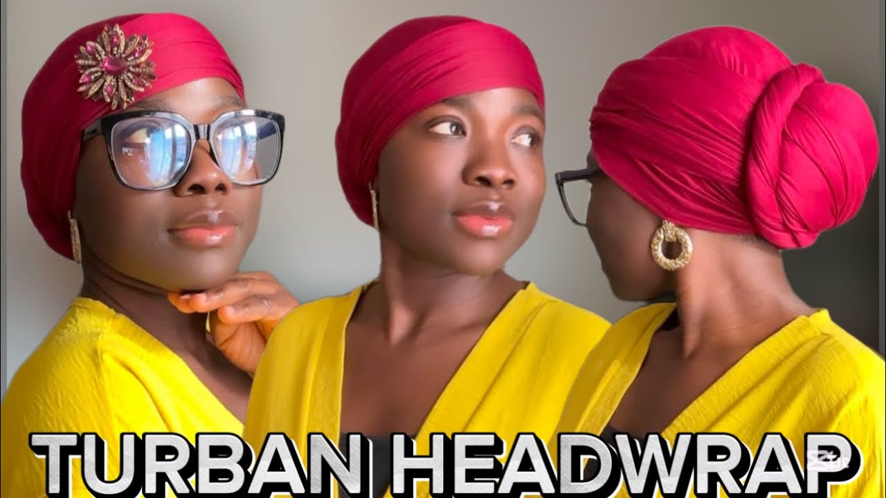 EASY TURBAN HEADWRAP || JERSEY SCARF || TUTORIAL