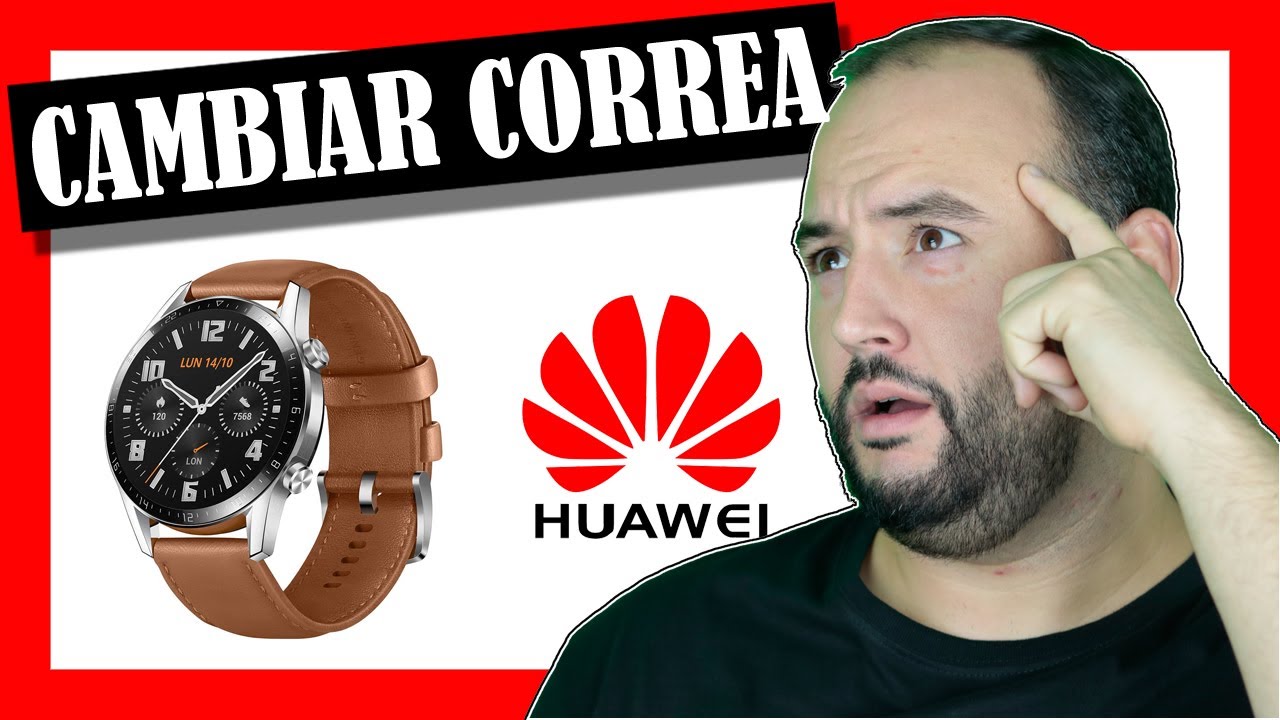 😲 Cómo CAMBIAR la CORREA del Huawei WATCH 3, GT y GT 2 (e) ⌚ [Cambia la Pulsera de tu SMARTWATCH]