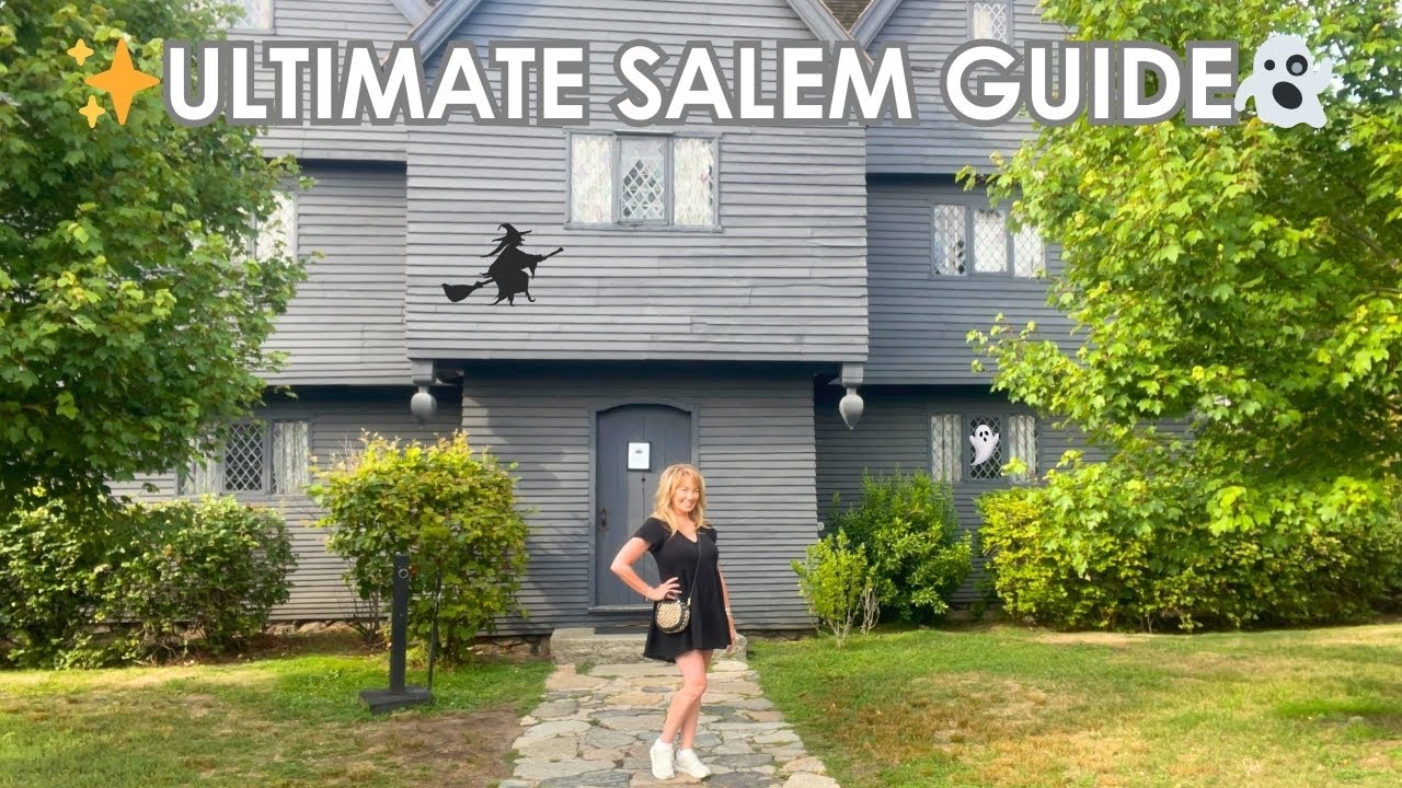 🧹 Ultimate Salem Travel Guide ✨ Best Haunted Museums, Hotel, Food & Shopping! Epic Halloween Vibes 🎃