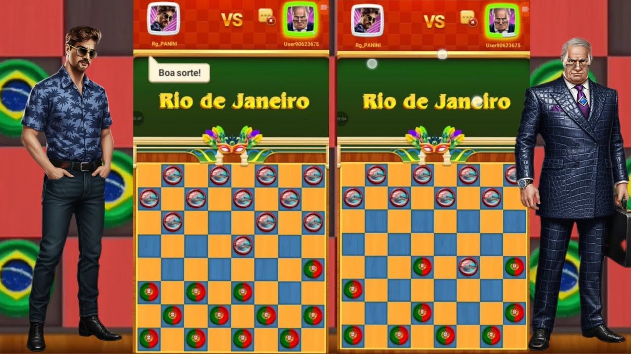 😡COME ON! ADS RIGHT IN THE MIDDLE OF A QUICK CHECKERS GAME?! | User9062🇷🇺 vs 🇧🇷Rg_Panini