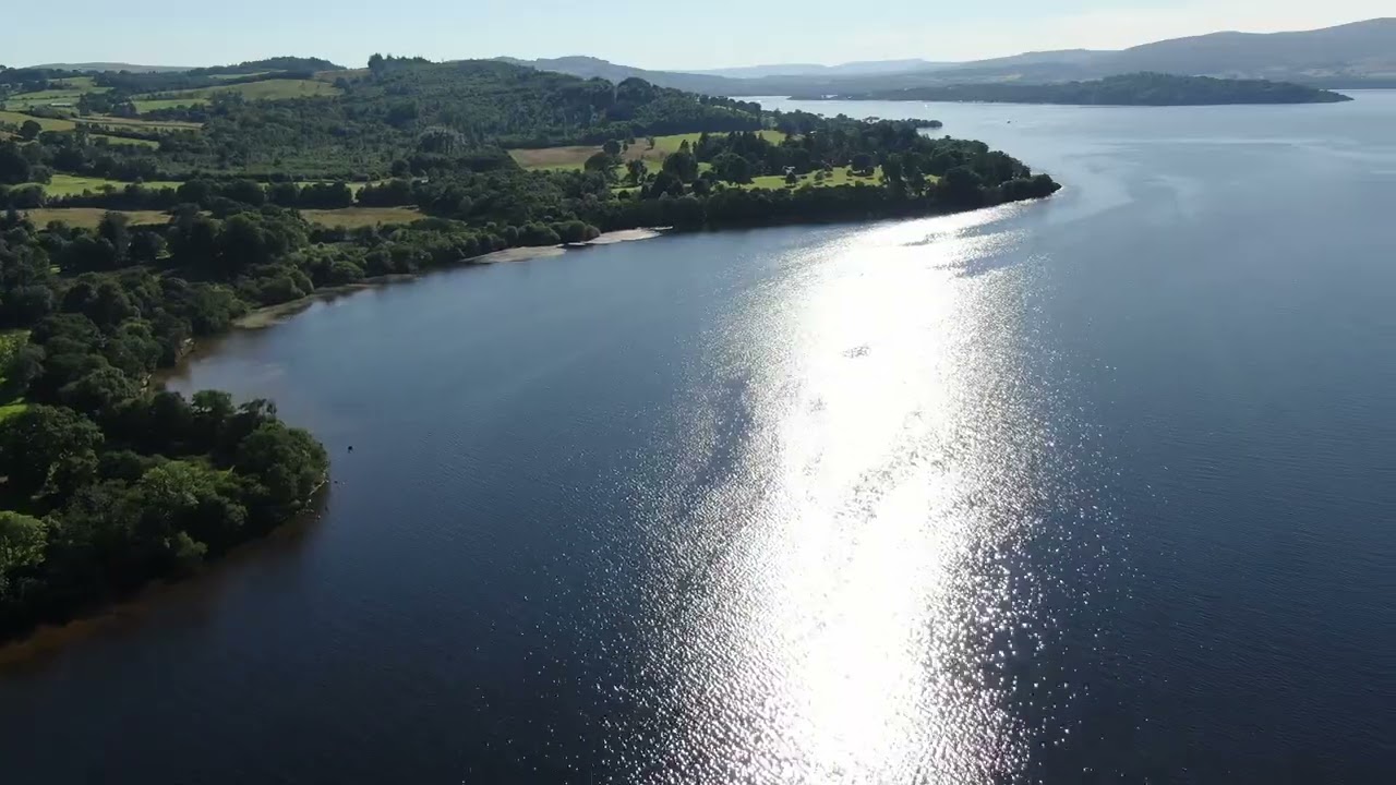 A short video of drone footage of the Endrick Bank in Loch Lomond, taken in Aug 2022