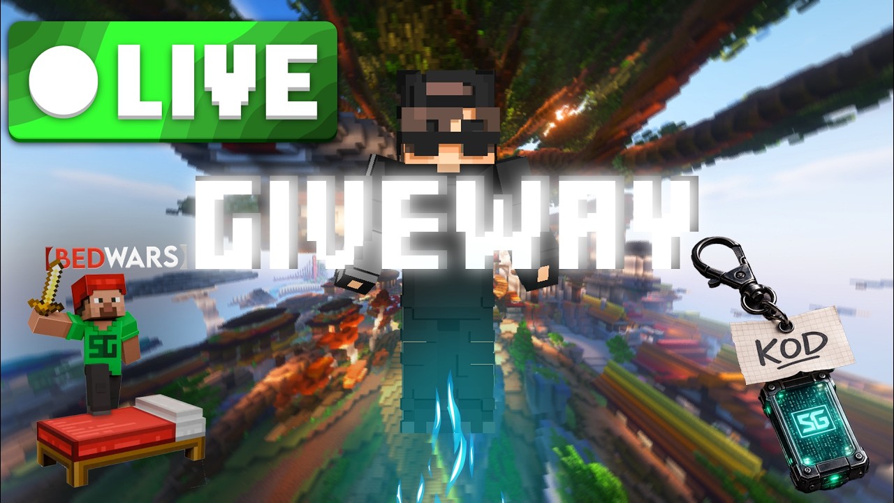 🤍💚OBROVSKA GIVEWAY SGČKÁ 6x BEDWARS BUNDLE +!! 10 EUR KODIKY🤍💚CZ/SK