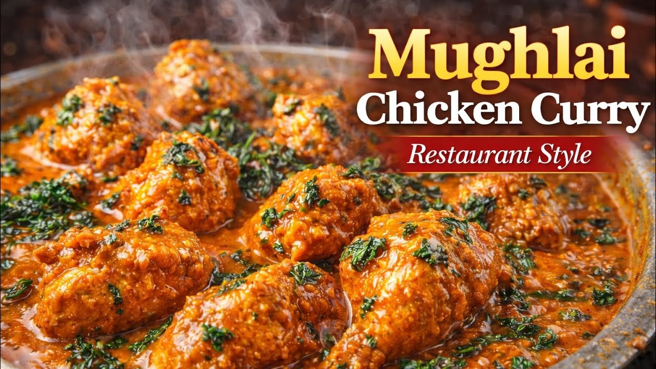 ఎప్పుడూ లా కాకుండా Mughlai Chicken Curry ll పక్కా రెస్టారెంట్ స్టయిల్ లో ll #chickencurry#viral 