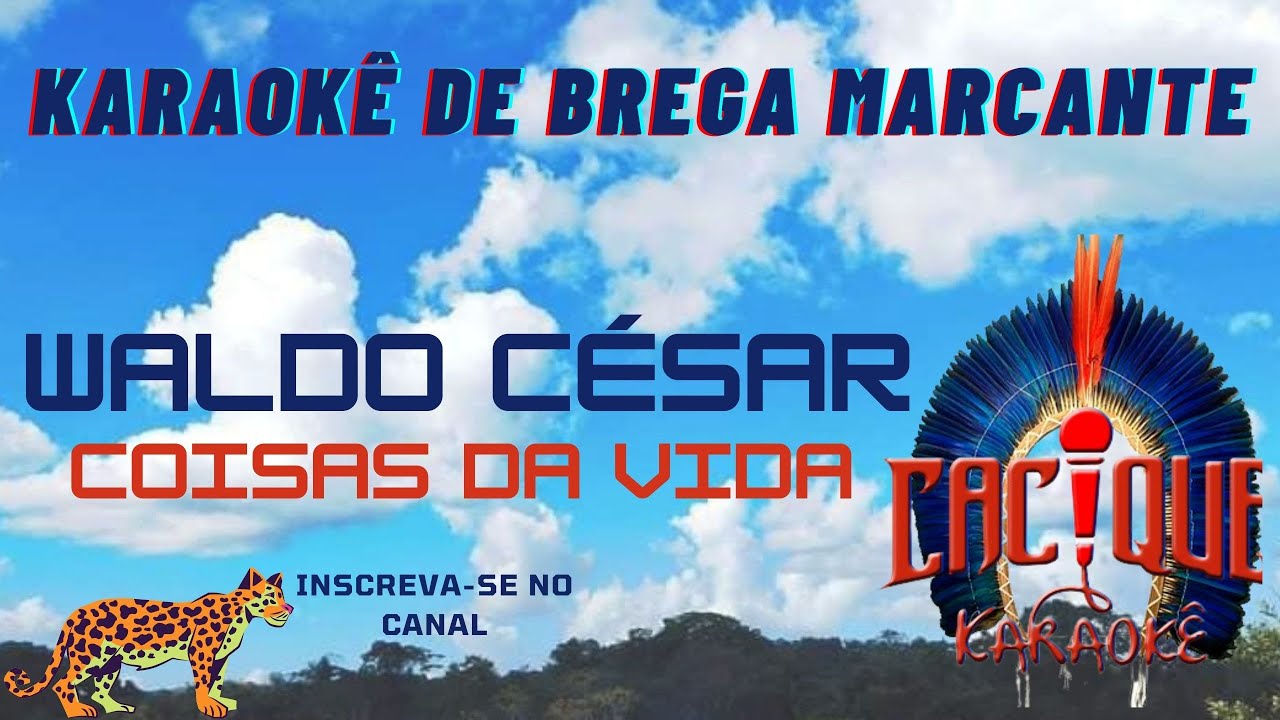✅[2022] KARAOKÊ DE BREGA - WALDO CÉSAR - COISAS DA VIDA