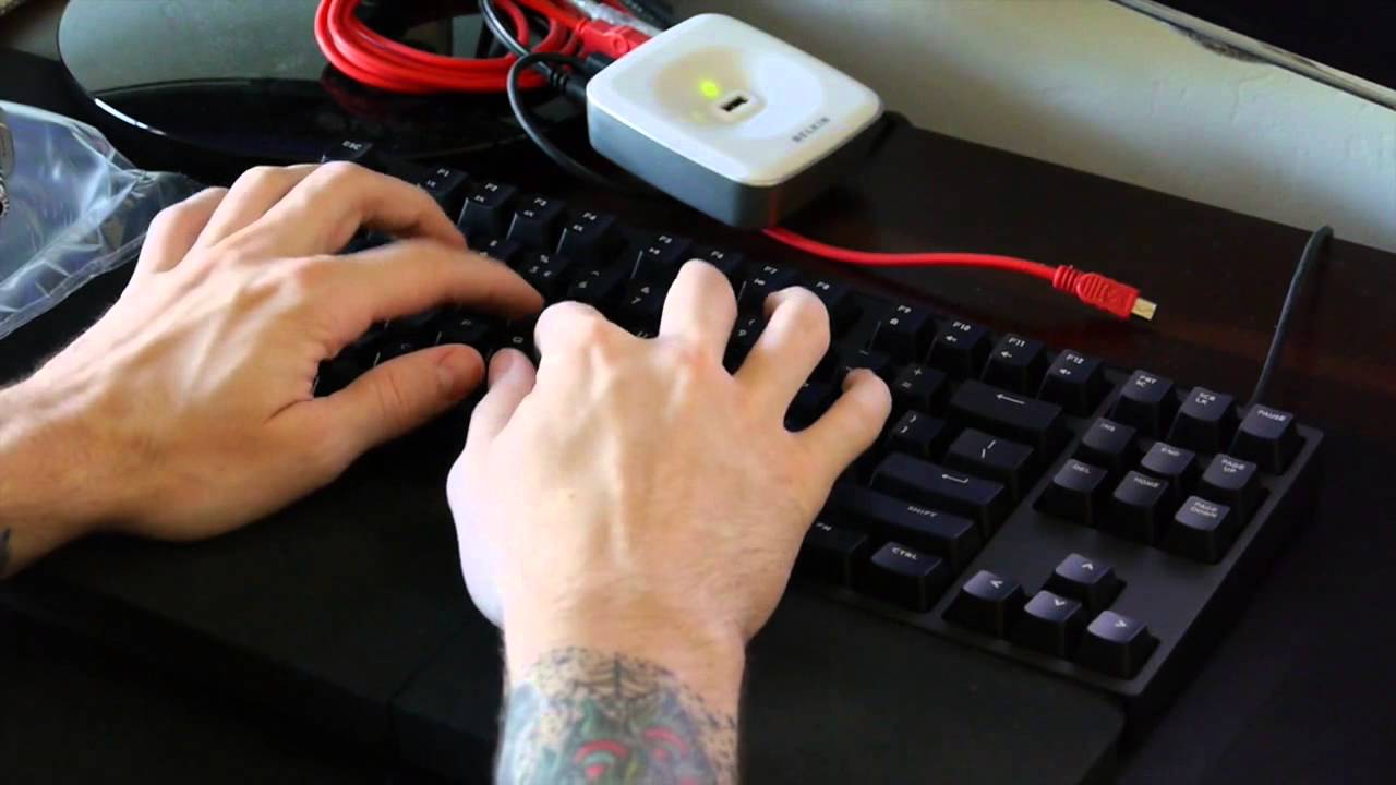 CM Storm Novatouch Typing Test (45g Topre) - KeyChatter.com