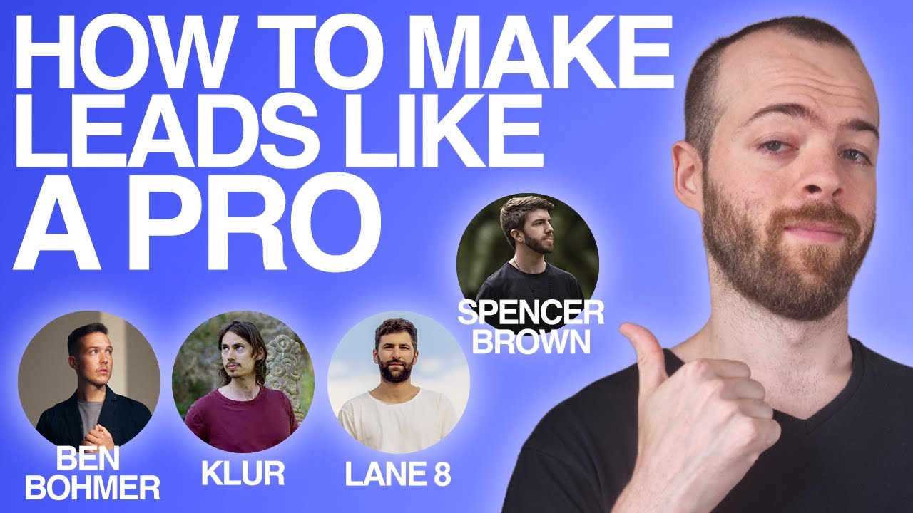 FIVE different LEAD patterns of Melodic House