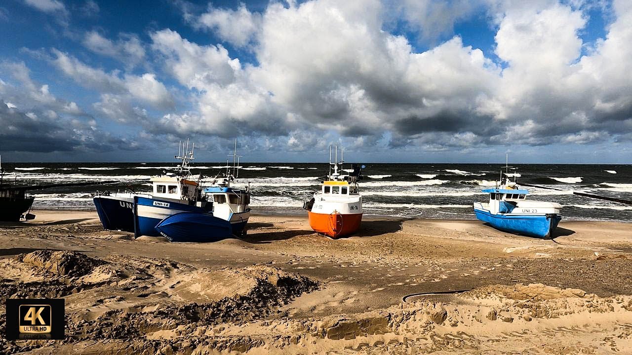 Unieście - plaża i promenada