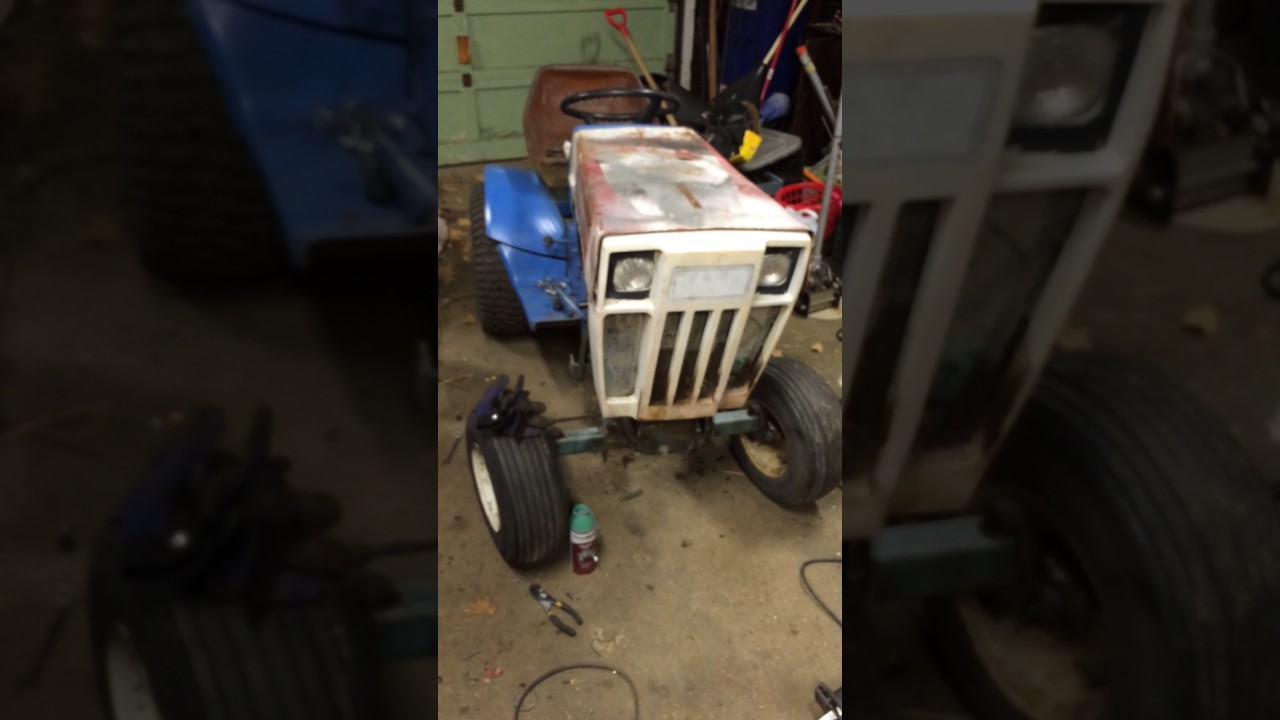 1971 Sears SS14 suburban tractor Diesel swap Launtop 10hp