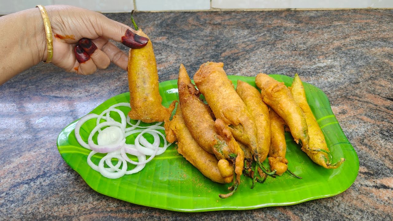 Mirchi Bhajiya Recipe || Ramadan Special Besan ke Mirchi Bhaji Easy & Tasty Recipe 