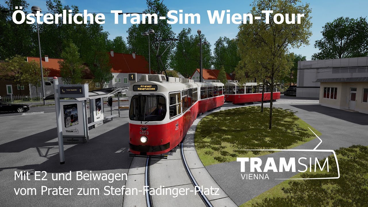 TramSim Wien - österliche Runde auf der Linie 1