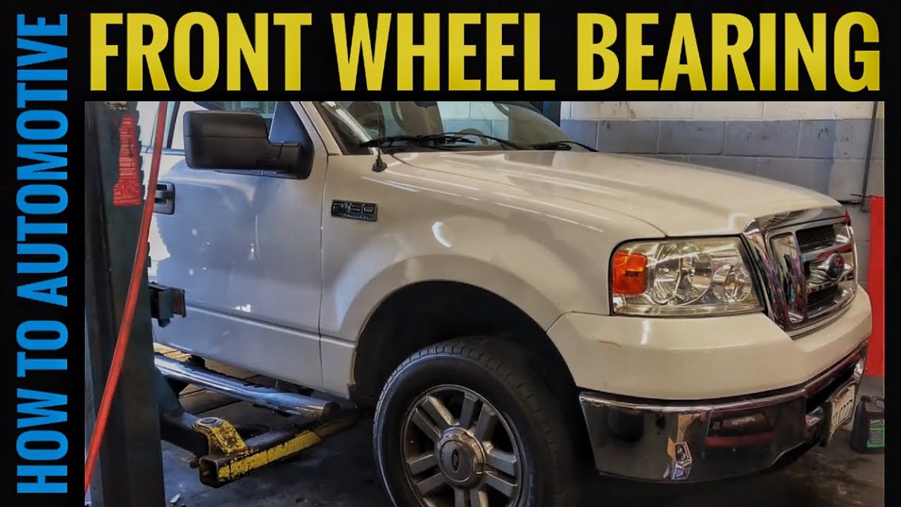 How To Replace Front Wheel Bearings On 2004-2008 Ford F150 2WD
