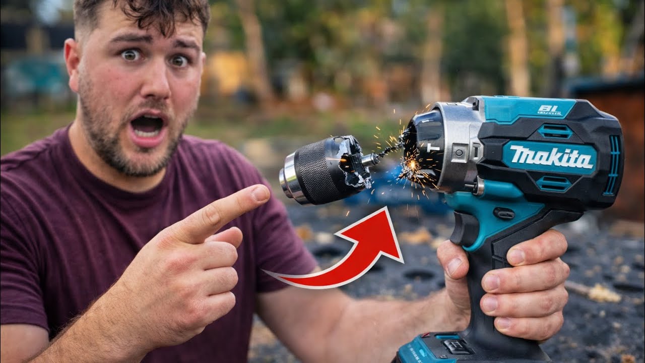 Посмотрите это видео, прежде чем купить новую дрель Makita…