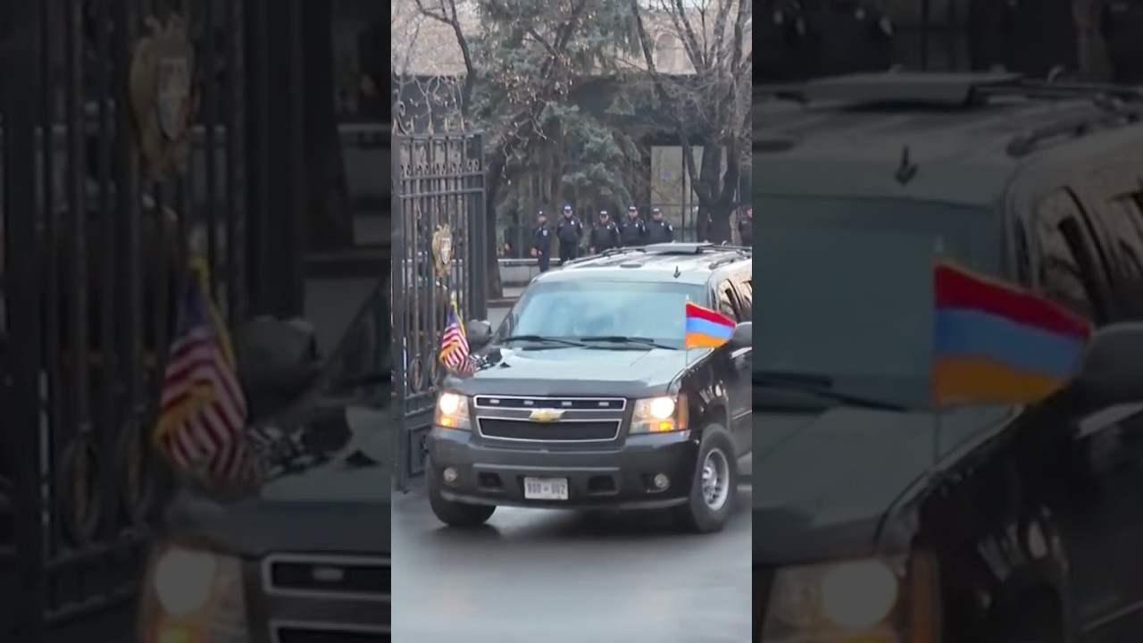 🇦🇲🇺🇸 Церемония приветствия вице-президента США Джеймса Деванса | #пересечениеграницы