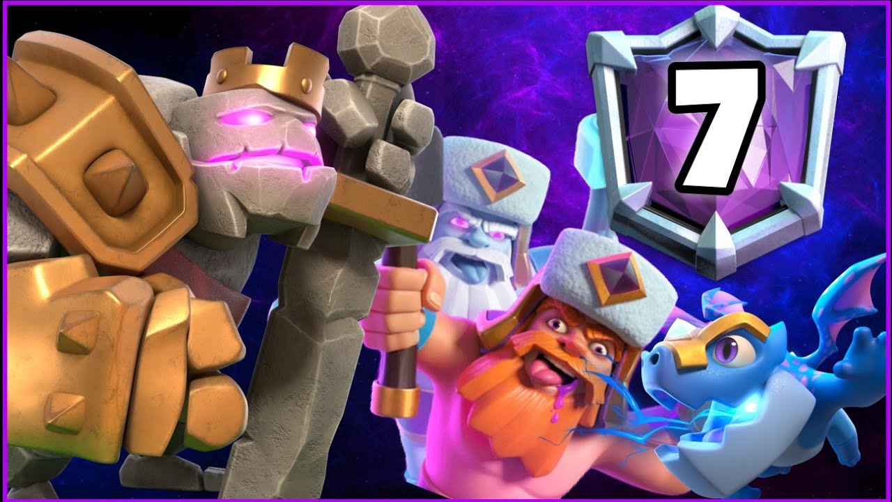 Top 7 with Golem Beatdown Deck.!