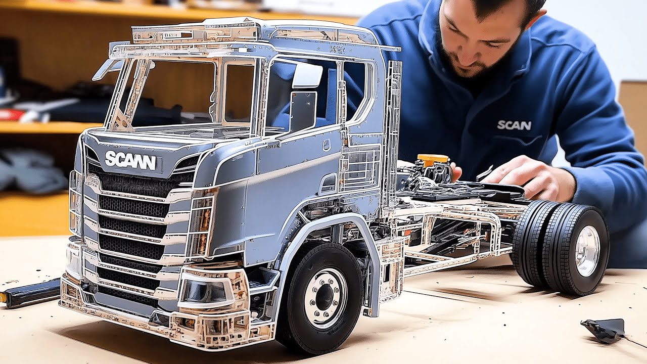 Building $1,000 RC Scania With Real Mechanisms: Step-by-Step Guide by @RC Play Ground