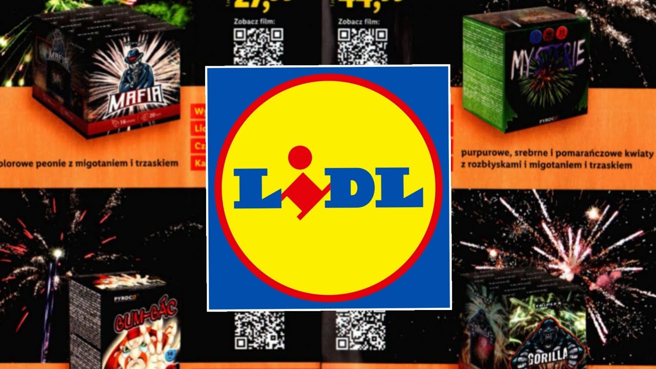 💥 Wszystkie Wyrzutnie/Fajerwerki z Lidla | Fajerwerki Lidl Sylwester 2025/2026