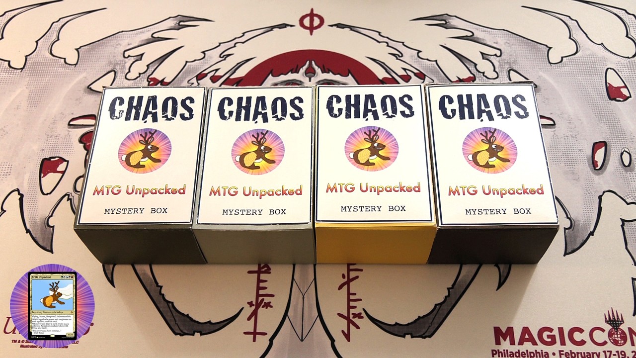 Зимние тематические наборы MTG Chaos Boxes - Мифические карты!