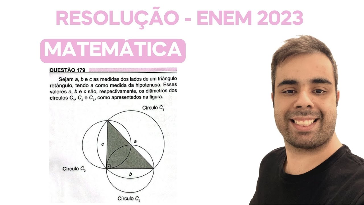 ENEM 2023 - Sejam a, b e c as medidas dos lados de um triângulo retângulo, tendo a como medida da