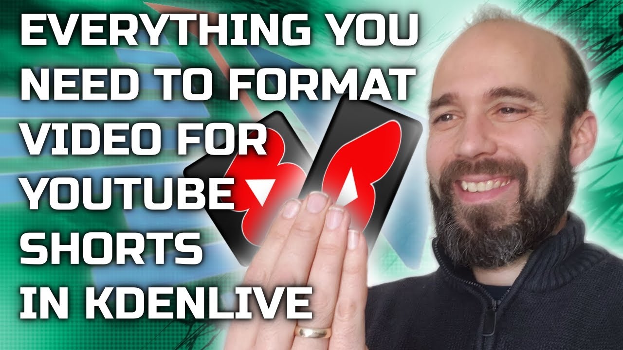 Всё необходимое для форматирования видео для YouTube Shorts в KDEnlive