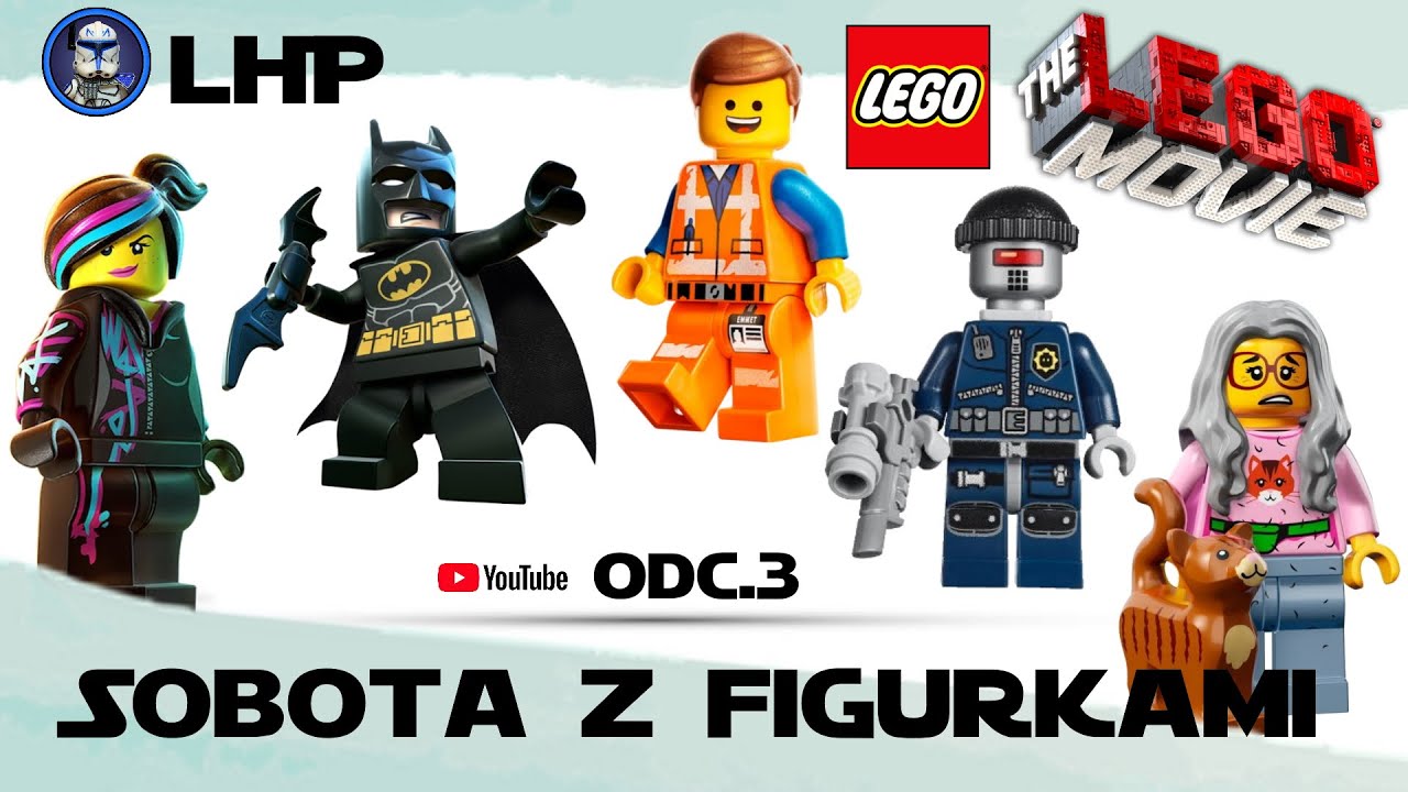 LEGO The Lego Movie FIGURKI | EMMET | ŻYLETA | BATMAN | SOBOTA Z FIGURKAMI | Odc.3 | LHP
