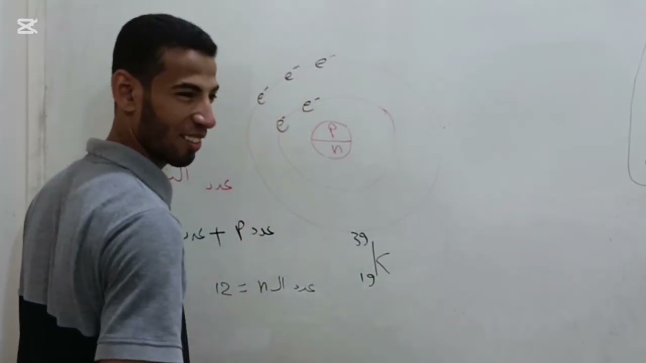 شرح درس تركيب الذرة الجزء الثالث للصف الاول الاعدادي مستر علي صلاح 2026 