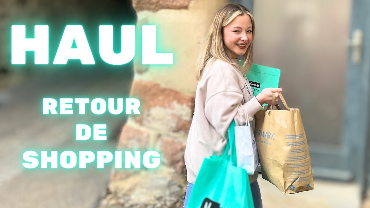 HAUL - RETOUR DE SHOPPING