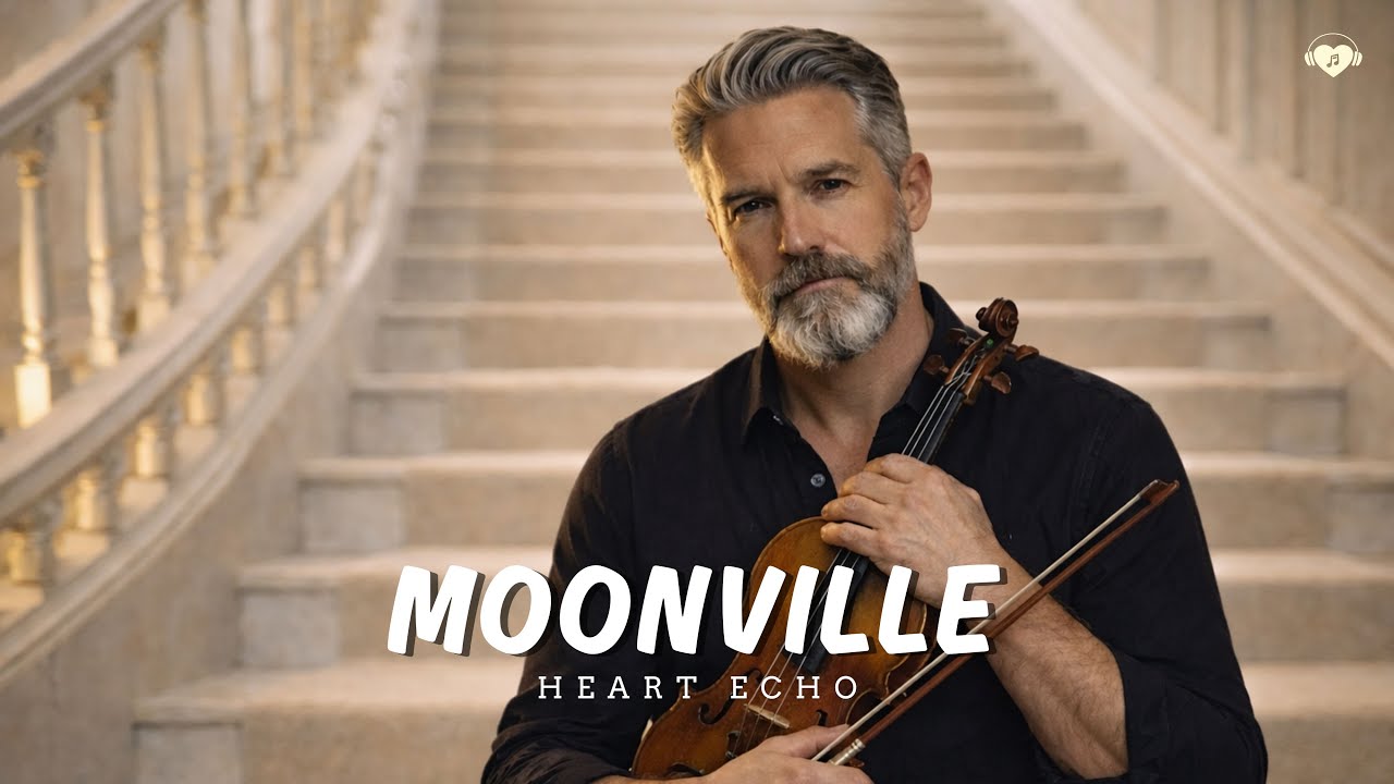 MOONVILLE - HEART ECHO ( OFFICIAL LYRIC VIDEO )