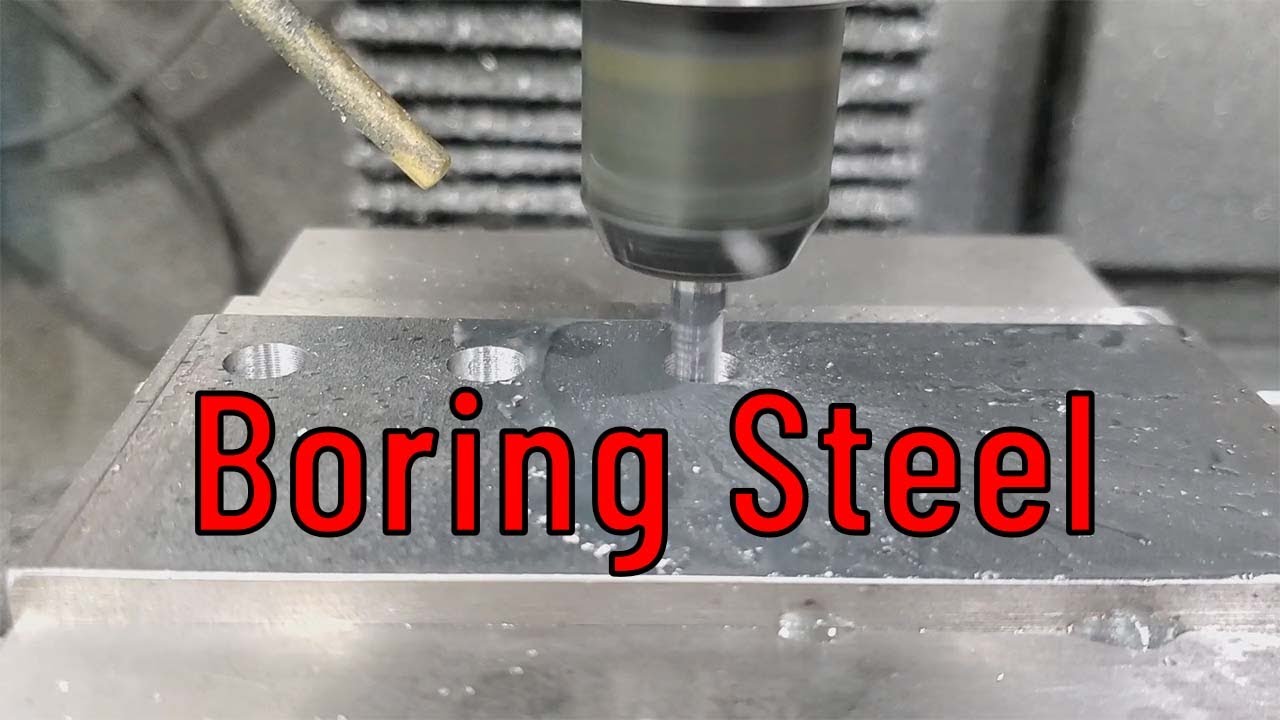Boring Feeds and Speeds in Steel - Tormach 770