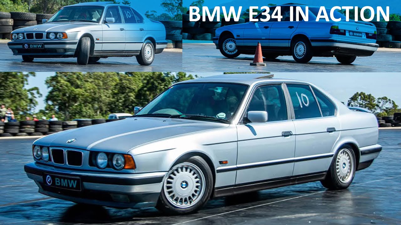 BMW E34 525i  Performance & Straight Six Action @ Auto Cross Port Elizabeth 2025