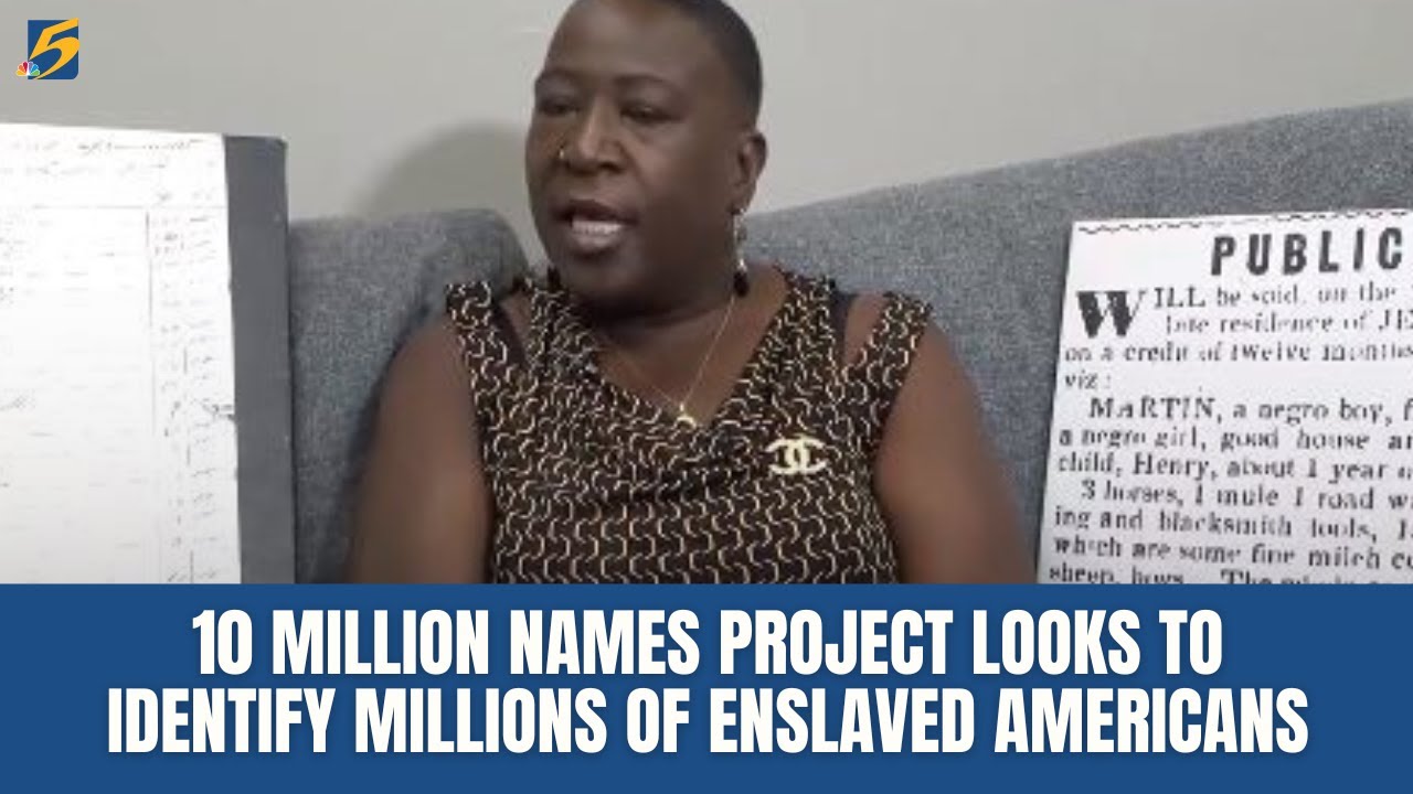 '10 Million Names Project' searching and identifying slaves
