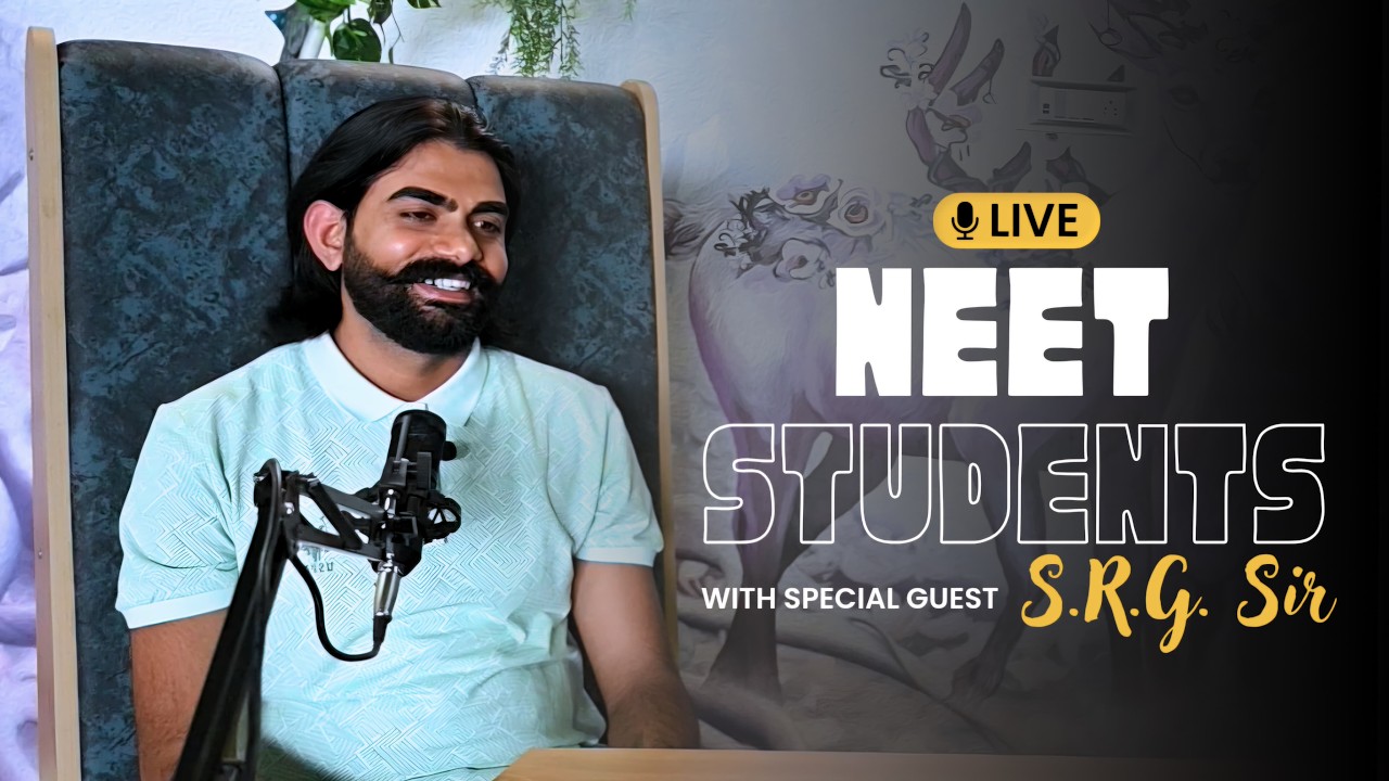 😍SRG Sir- The Secret of being/Staying Motivated & Happy ! Best Motivation #Podcast ! #srg #gci #neet