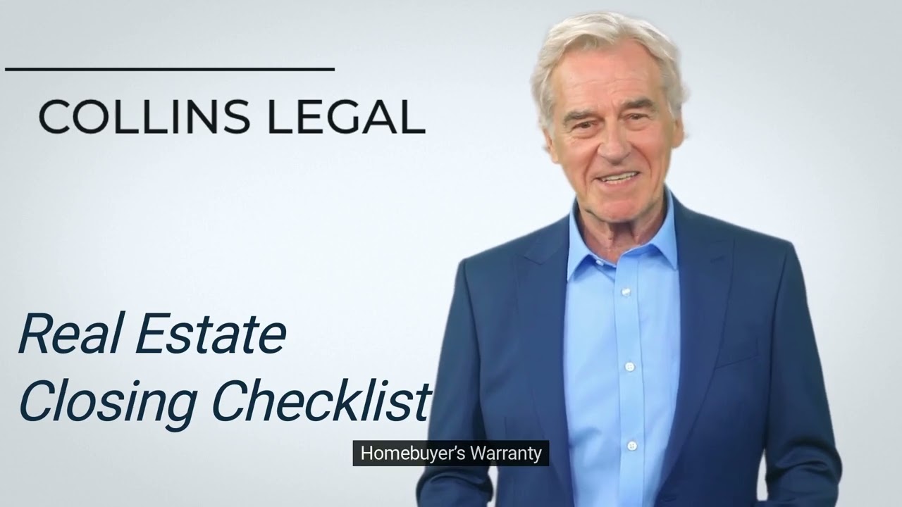Must Have Real Estate Closing Checklist