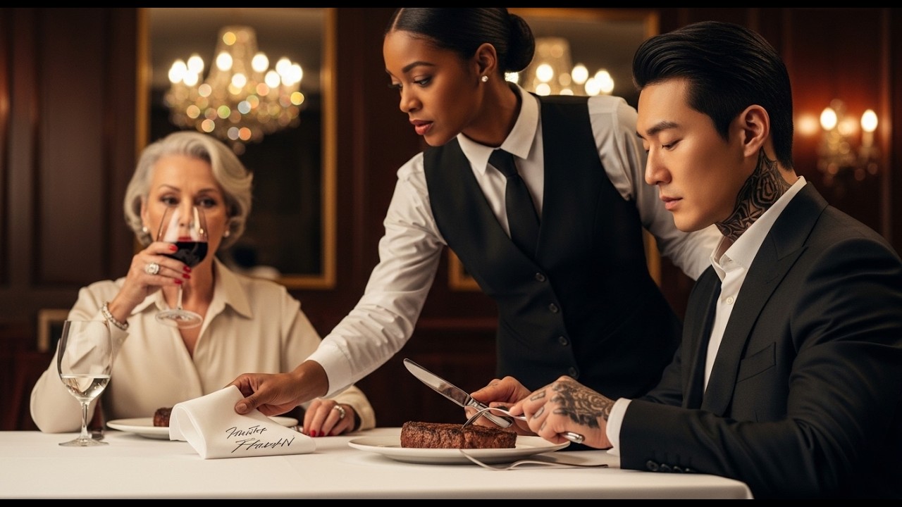 Waitress Dropped a Napkin to the Korean Mafia Boss &mdash; &ldquo;Don't Eat It. Your Stepmother Poisoned It&rdquo;