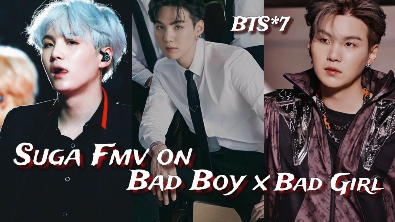 req vid💜min yoongi (Suga)Fmv bad boy x bad girl badshah|BTS edit Hindi song mix|Suga Fmv bad boy 😎💜