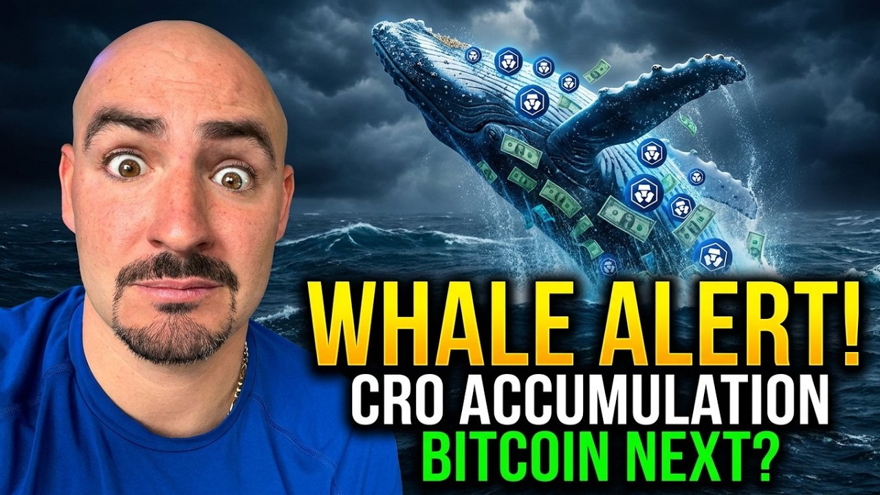 WHALE ACCUMULATION! (CRO Coin WHALE ALERT!) Bitcoin VS Crypto.com's Cronos